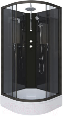 Душевая кабина Niagara NG-6501-14BKT 90x90x215 - фото