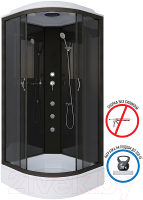 Душевая кабина Niagara NG-6501-14G 90x90x215