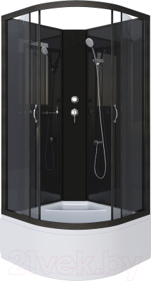 Душевая кабина Niagara NG-6508-14BK 90x90x200 - фото
