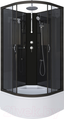 Душевая кабина Niagara NG-6508-14BKT 90x90x210 - фото