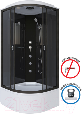Душевая кабина Niagara NG-6508-14G 90x90x215