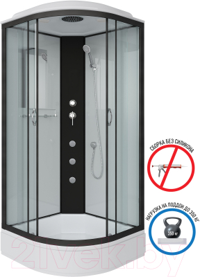 Душевая кабина Niagara NG-6701-14G 90x90x215