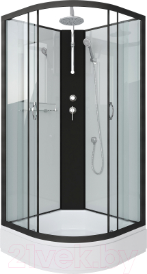 Душевая кабина Niagara NG-6703-14BKT 80x80x210 - фото