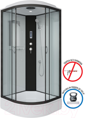 Душевая кабина Niagara NG-6703-14P 80x80x215