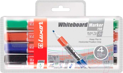 Набор маркеров Luxor 3380/4WT - фото