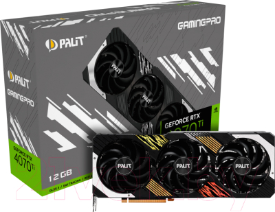 Видеокарта Palit RTX 4070Ti Gaming Pro (NED407T019K9-1043A)