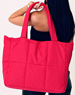 Сумка MT.Style ТОУТ-1 из водоотталкивающей ткани (розовый) - фото