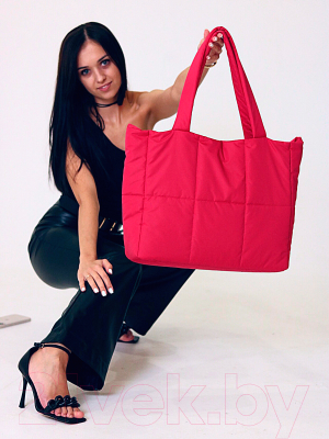 Сумка MT.Style ТОУТ-1 из водоотталкивающей ткани (розовый)