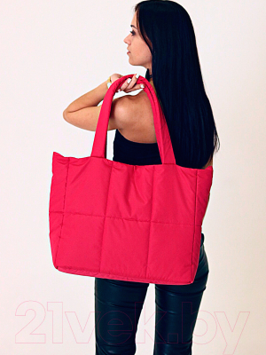 Сумка MT.Style ТОУТ-1 из водоотталкивающей ткани (розовый)