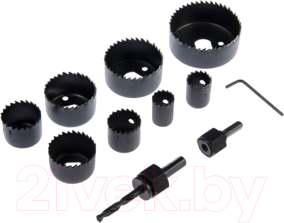 Набор коронок Tundra 19 22 28 32 38 44 51 64мм / 1119742 - фото