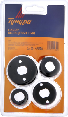 Набор коронок Tundra 32 38 44 54мм / 1119741