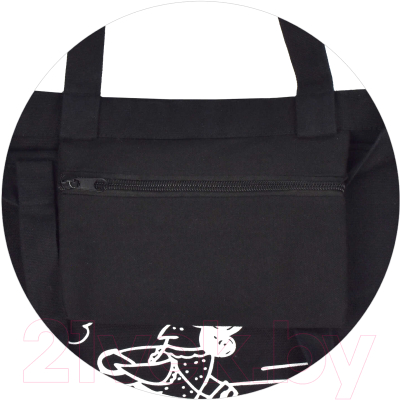 Сумка-шоппер Феникс+ Варя на велосипеде / 60042