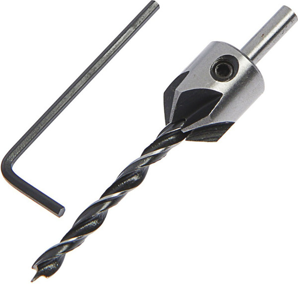 Сверло Tundra С зенкером 5x85мм / 4506450 - фото