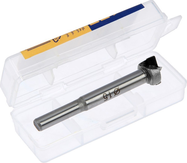 Сверло Tundra Форстнера тверд. пластины цилиндр. хвостовик 15мм / 2603020