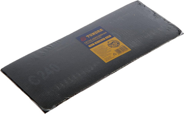 Набор сеток абразивных Tundra Pro водостойкая карбид кремния 115x280мм Р240 1857960 - фото