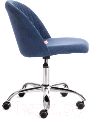 Кресло офисное Tetchair Melody (велюр Clermon светло-синий)