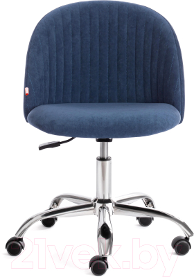 Кресло офисное Tetchair Melody (велюр Clermon светло-синий)