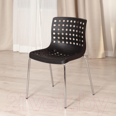 Стул Tetchair Skalberg (черный/хром)