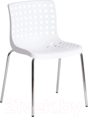 Стул Tetchair Skalberg (белый/хром) - фото