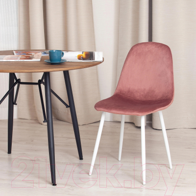 Стул Tetchair Breeze (коралловый HLR44/белый)