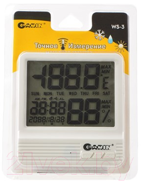Метеостанция цифровая Garin Точное измерение WS-3 / БЛ16939
