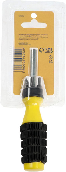 Отвертка Tundra С набором бит 2296292