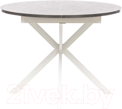 Обеденный стол Импэкс Leset Капри (камень темный/белый) - фото