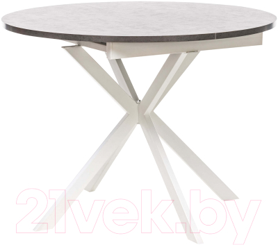 Обеденный стол Импэкс Leset Капри (камень темный/белый)
