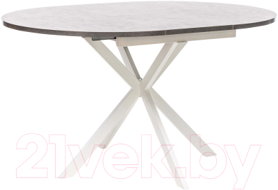 Обеденный стол Импэкс Leset Капри (камень темный/белый)