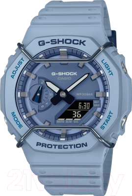 Часы наручные мужские Casio GA-2100PT-2A - фото