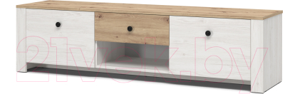 Тумба MySTAR Хинтон 122.01.00 (сосна рандерс/дуб онтарио) - фото