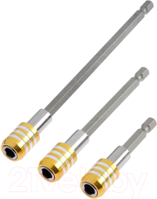 Набор адаптеров слесарных Tundra С фиксатором 60 100 150мм / 4617852  - фото