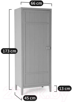 Шкаф-пенал кухонный Dipriz Carlos Barn 1дв Д.1192