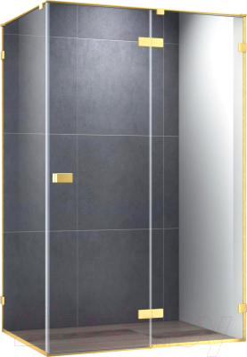 Душевой уголок Cezares BELLAGIO-AH-1-140/100-C-BORO - фото