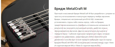 Бас-гитара Cort NJS5-BK