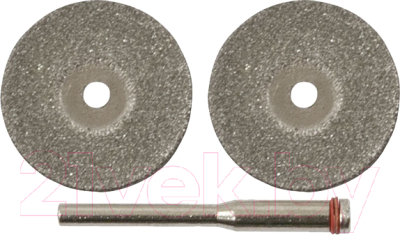 Набор шлифовальных кругов FIT 30мм / 36931 (2шт) - фото