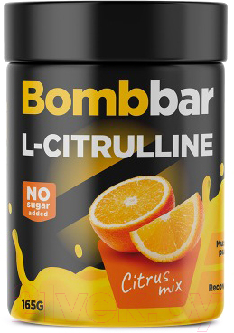 L-цитруллин Bombbar Цитрусовый микс - фото