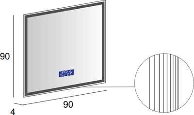Зеркало Cezares 45063
