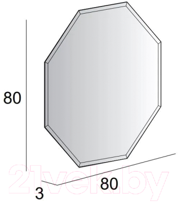 Зеркало Cezares 45079