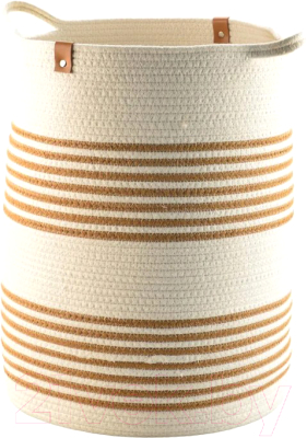 Корзина Bergenson Bjorn Thea / TL-BB-BSKTH-CTN-35 (бежевый/горчичный) - фото