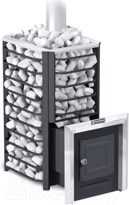 Печь-каменка Ermak 20 Сетка Стандарт Чугун - фото