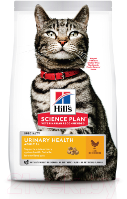 Сухой корм для кошек Hill's Science Plan Feline Adult Urinary Sterilised Chicken - фото