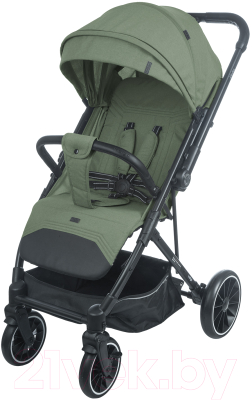 Детская прогулочная коляска INDIGO Delta (оливковый) - фото