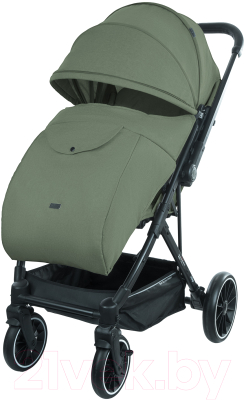 Детская прогулочная коляска INDIGO Delta (оливковый)