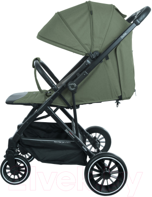 Детская прогулочная коляска INDIGO Delta (оливковый)
