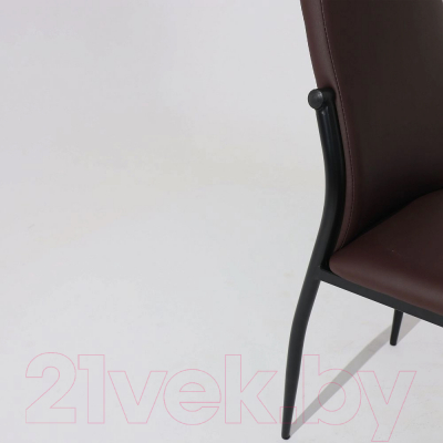 Стул AksHome Denver (коричневый/черный)