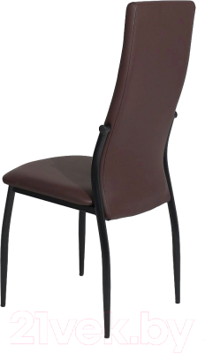 Стул AksHome Denver (коричневый/черный)