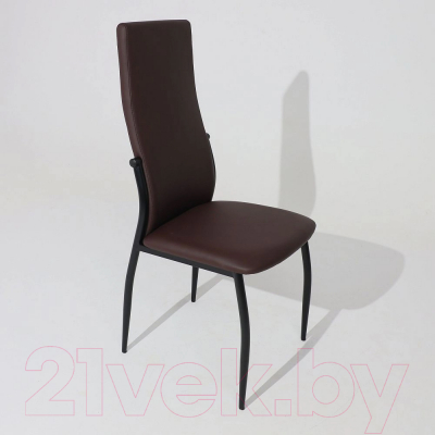 Стул AksHome Denver (коричневый/черный)