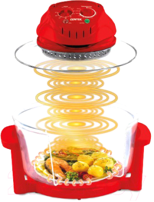 Аэрогриль Centek CT-1456 (красный)