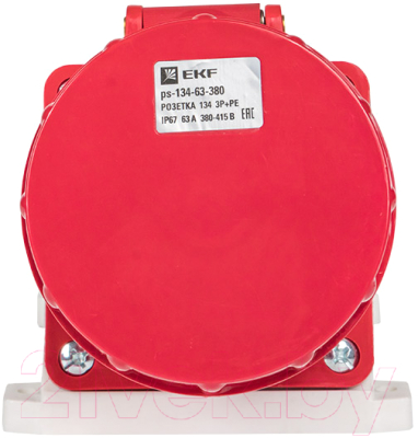Розетка силовая EKF Ps-134-63-380